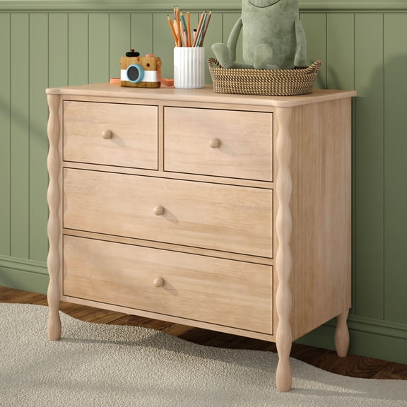 Jenny Lind 2 over 2 Drawer Dresser, Blonde
