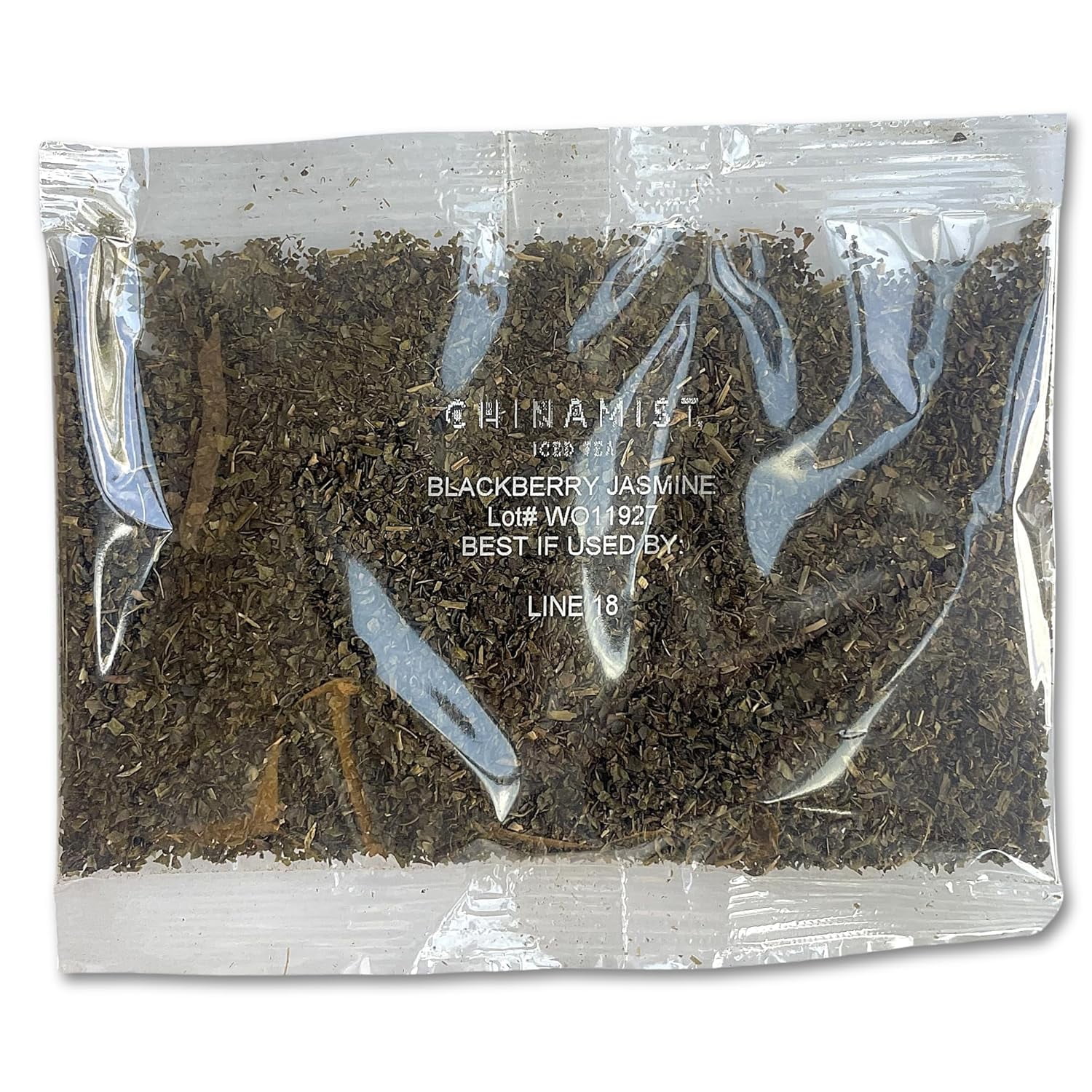 CHINAMIST Blackberry Jasmine Loose Leaf Green Tea Portion Packets, 24 Bags – 0.75 oz Each – For Iced Tea Brewing