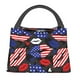 thumbnail image 1 of Fotbe American With Lips Bolsa Térmica Portátil con Estampado, Bolsa de Entrega de Alimentos Aislada, Bolsa Reutilizable de Gran Capacidad para Comidas y Supermercado, 1 of 6