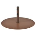 thumbnail image 1 of CHUANK Base de Parasol de Marché pour Patio 59 Lb, Support de Parasol Rond Robuste avec 3 Adaptateurs, Brun, 1 of 6