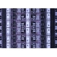 thumbnail image 1 of Ahgly Company Machine Washable Indoor Rectangle Abstract Blue Modern Area Rugs, 3' x 5', 1 of 4