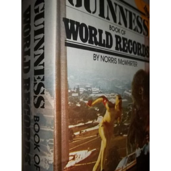 Pre-Owned Guinness Book of World Records 1982, by Norris McWhirter, (Hardcover), REFERENCE / Curiosities & Wonders, English
