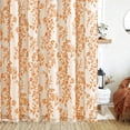 thumbnail image 4 of Alishomtll Fall Autumn Floral Curtains for Living Room Thanksgiving Farmhouse Country Sunflower Linen Curtains Light Filtering Window Drapes,52"x 63", 2 Panels, 4 of 9