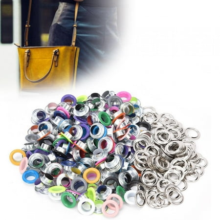 

Metal Grommet 200Pcs Washer Iron Material 8MM/10MM DIY Clothes Button Exquisite Workmanship For Shoelaces DIY Crafts Clothing Canvas Shoes 8mm 10mm