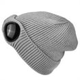 thumbnail image 3 of Ski Goggle Beanie Knitted Beanie Hat Ski Hat With Goggles Party Hat Costume, 3 of 15