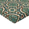 thumbnail image 2 of Ambesonne Orient Fitted Sheet, Retro Nostalgic Design, Twin Size, Multicolor, 2 of 3