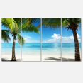 thumbnail image 1 of Palm Trees and Sea - Landscape Photography Canvas Print, 1 of 3