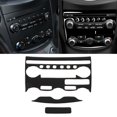 thumbnail image 4 of AC Switch Control Panel Trim, Lightweight Soft Plastic High Strength Air Conditioner Switch Panel Frame  For 370Z Z34 2009 To Present LHD Car, 4 of 8