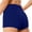 Navy, variant on Girls Athletic Shorts Kids High Waist Biker Dance Gymnastics Shorts Comfy Yoga Active Workout Volleyball Shorts (Hot Pink, 6-7 Years)