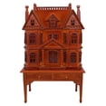 thumbnail image 2 of Vitrina De Mesa En Miniatura Pa 1/12, Villa Pa Niñas Y Adolescentes, 3x Baoblaze Casa de muñecas en miniatura, 2 of 8