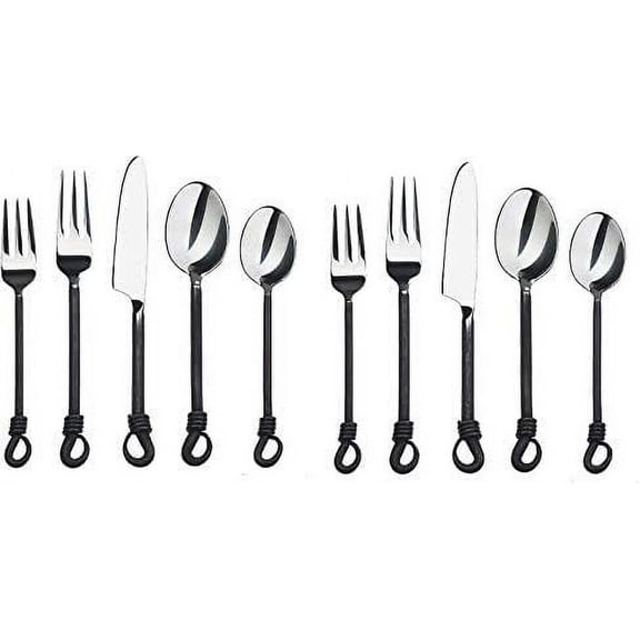 Twist and Shout Stainless Steel Flatware Set Service for Persion (2 Set)