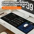 thumbnail image 5 of Stock Market Mouse Pad, Trading Mousepad with Invest Day Trading Chart Patterns, Gifts for Stock Market Lovers, Chart Patterns Cheat Sheet, Large Computer Mouse Pad/Desk Mat with Stitched Edges, 5 of 7