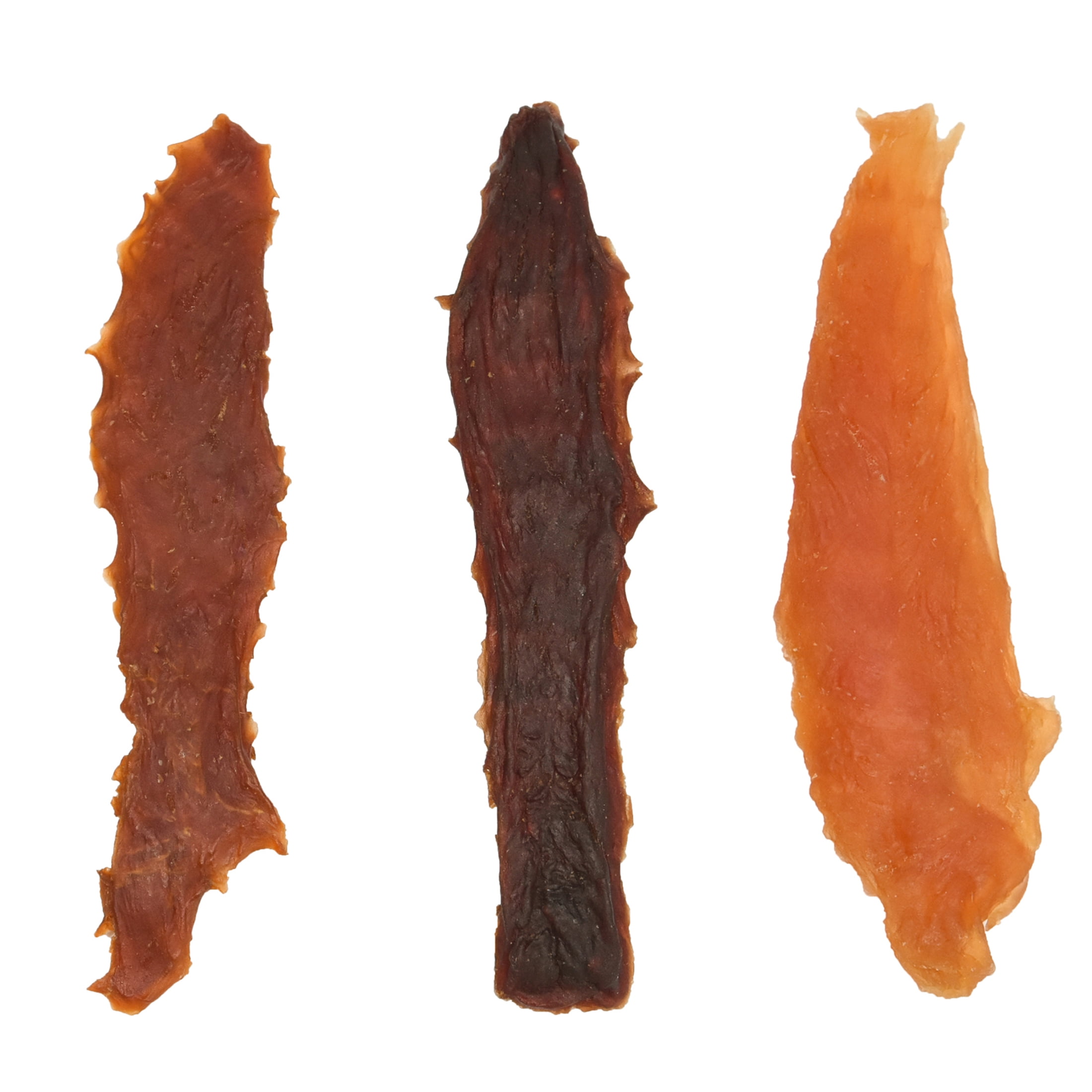 (2 pack) Golden Rewards Chicken, Duck and Beef Premium Variety Dry Jerky Treats for Dogs, 12 oz Bag