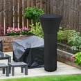 thumbnail image 2 of Costway Patio Standing Propane Heater Cover Waterproof W/Zipper and Bag Black, 2 of 8