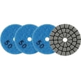 thumbnail image 1 of BTOER Pack Of Four 2Inch Wet Dry Polishing Pads Optimized For Fast Results On Marble For Granite Quartzite Surfaces, 1 of 6