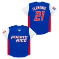 thumbnail image 1 of LS Puerto Rico #21 Roberto Clemente World Game Classic Men Baseball Jersey, 1 of 7