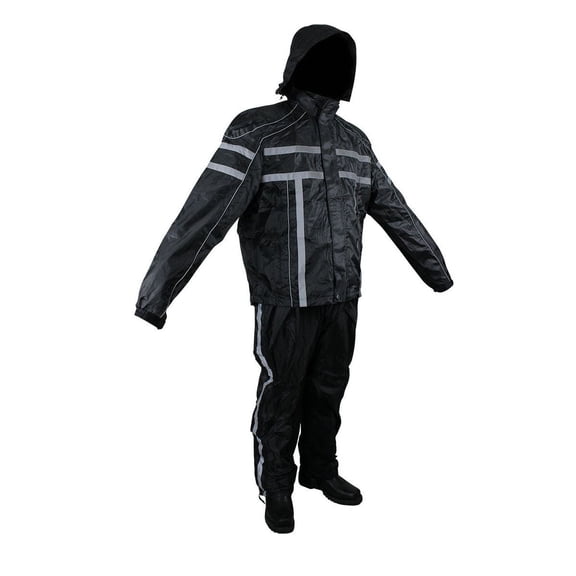 Dream Apparel Textile Two-Piece Rain Suits Waterproof Rain Gear for Men Women Heavy Duty Rain Coat Jacket and Pants Overalls