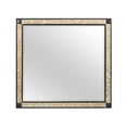 thumbnail image 2 of Vanity Mirror, LIVELY BLACK/GOLD MIRROR, Dresser Mirror, Full Length Vanity Mirror,, 2 of 3