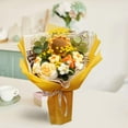 thumbnail image 1 of Ramo de flores de ganchillo Macarena Ramo de novia amarillo, 1 of 8
