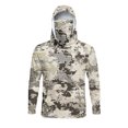thumbnail image 3 of XINPING Men's UPF 50+ Sun Protective Hiking Shirt, Summer Breathable Long Sleeve UV Protection Pullover for Work, Travel and Outdoor, 3 of 4