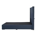 thumbnail image 3 of Box Base Cama Individual + Cabecera Nizza Dicasa Azul, 3 of 6