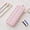 Pink, variant on Soft Silicone Quilted Grids Zipper Pencil Case, Durable and Flexible Storage Pouch for Pens and Stationery, Lightweight and Easy to Clean for Office, Travel, and Daily Organization