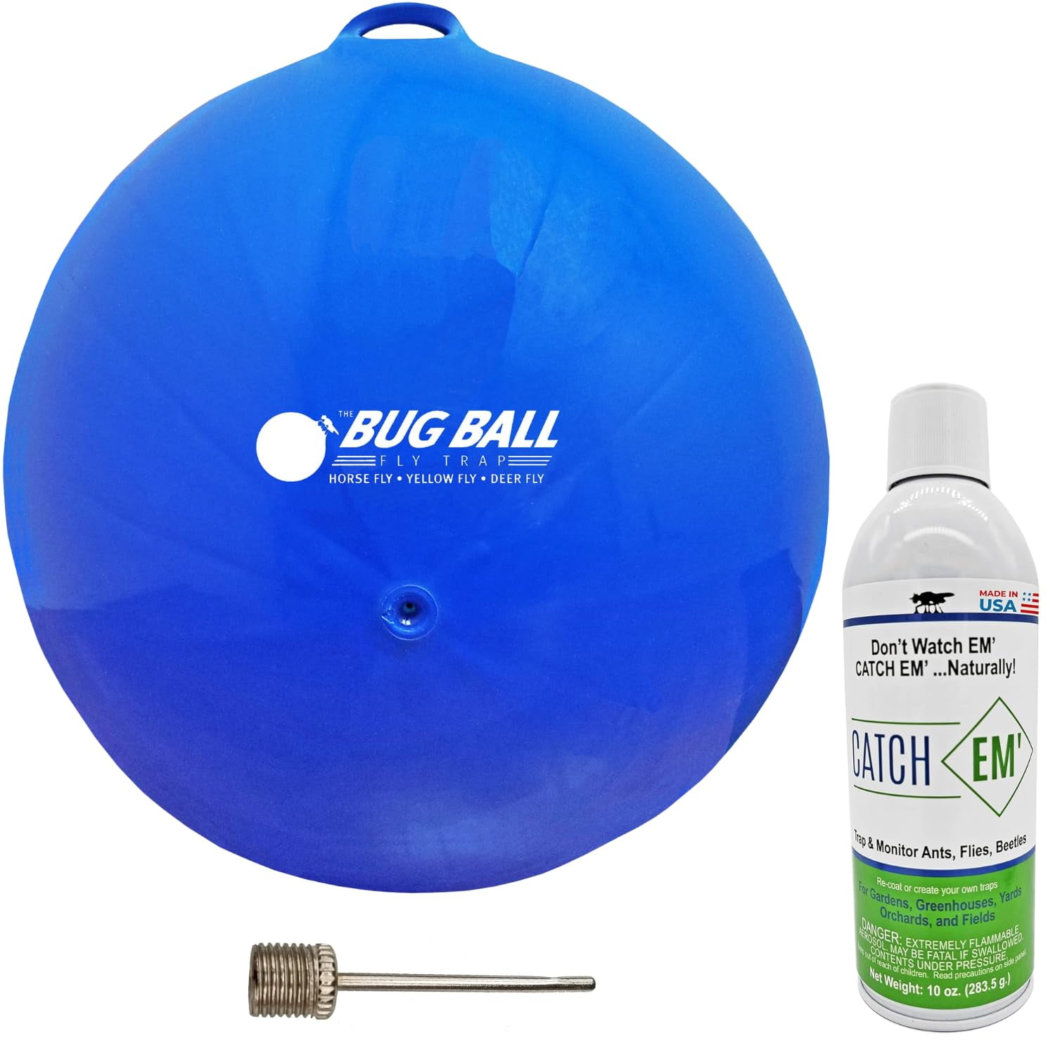 Bug Ball Deer Fly Ball Deluxe Kit - Biting Fly and Insect Trap, Pack of 2