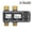 Brass Inlet & Outlet, variant on 2 Packs Water Timer for Outdoor Garden Hose, Water Sprinkler Timer with Rain Delay/Manual/Automatic Drip Irrigation and Lawn Watering System for Yard