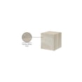 thumbnail image 2 of Meridian Furniture Piazza Travertine Finish Concrete Indoor/Outdoor End Table, 2 of 7