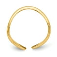 thumbnail image 4 of Primal Gold 14 Karat Yellow Gold Toe Ring, 4 of 7