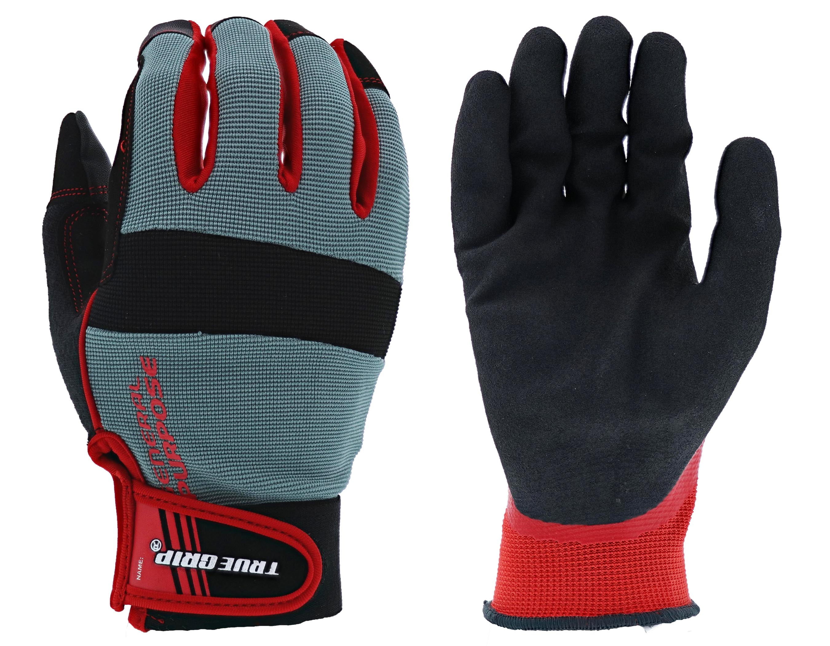 True Grip General Purpose Pro with Touchscreen Gloves, Large 981323