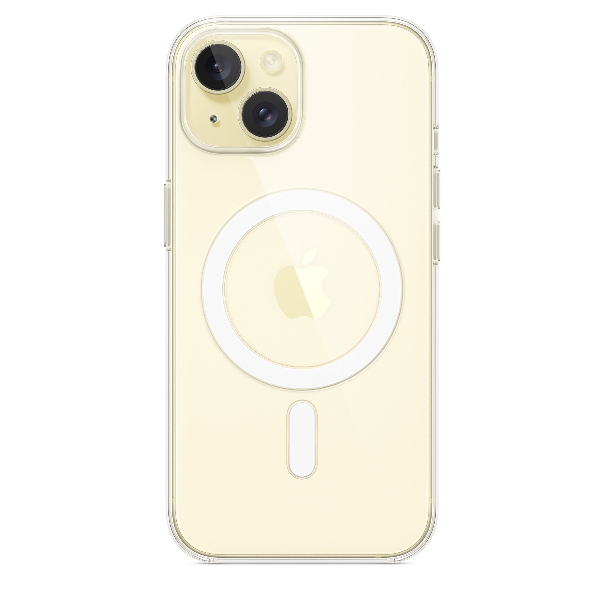 Apple iPhone 15 Case, Clear, with MagSafe