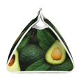 thumbnail image 3 of Lsque Fresh Avocados Printed Long Tissue Box Cover Holder, Facial Paper Organizer Dispenser,Triangle with Bottom Belt, PVC Leather Decorative Organizer, 3 of 9