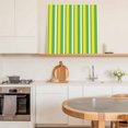 thumbnail image 5 of Framed Canvas Wall Art for Living Room Lemon Yellow Green Stripes Wall Decor, Vertical Striped Aesthetic Paintings for Bedroom Office Kitchen Bathroom, Ready to Hang Artwork Wall Pictures 8x8 Inch, 5 of 9