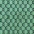 thumbnail image 1 of Ahgly Company Indoor Square Abstract Turquoise Blue Modern Area Rugs, 6' Square, 1 of 4