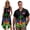 Jamaican Flag Lips, variant on Garronmavis Jamaican Flag Couples' Outfits Husban and Wife Clothing Personality Men's Button Down Shirt Size XS Hawaiian Tops and Women's Summer Dress Fashion Beach Sundress
