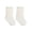 White, variant on LYMAYTER 0-8Y Girls' Mid-Calf Cotton Socks Princess Socks with Bow Fashionable Ruffled Edges Children's 1 Pair