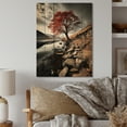 thumbnail image 2 of Designart "Scenic Beauty of the United Kingdom Landscape I" Landscapes Print on Natural Pine Wood, 2 of 5