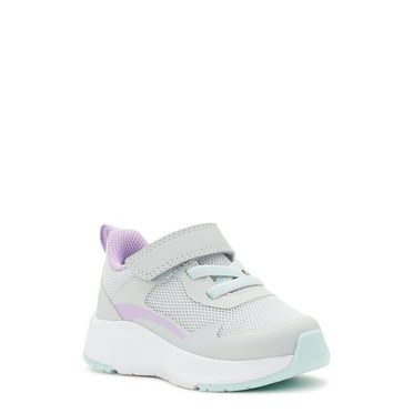 Athletic Works Baby Girl Mesh Jogger Sneakers, Sizes 2-6