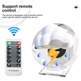 thumbnail image 3 of 3D Hologram Projector Advertising Display Fan Advertisment Video Player 3D Naked Eye LED Photo Video Fan with Bright LED Beads Remote Control and Acrylic Base for Business Shop Store Bars E, 3 of 5
