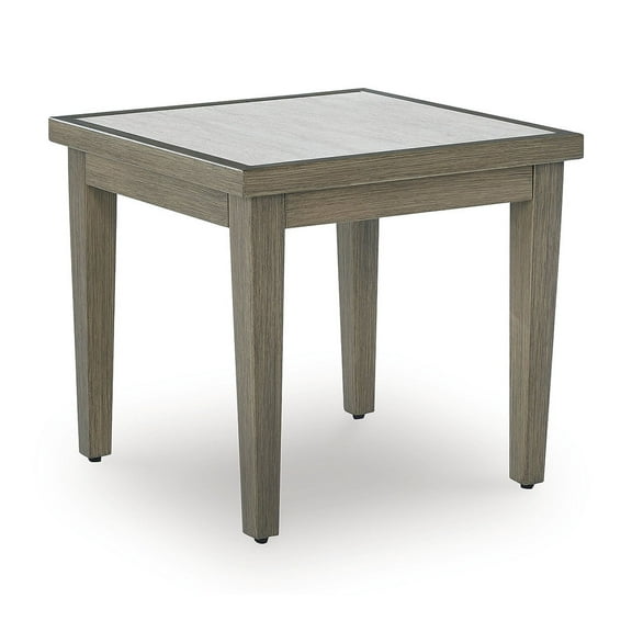 Signature Design by Ashley Rainier Ranch Square End Table, Brown
