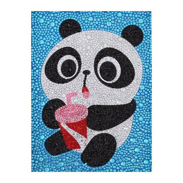 Mistaha 5D DIY Special Shape Diamond Cute Animals Kits for Kids Beginner