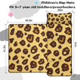 thumbnail image 5 of Yellow and Brown Of Leopard Print Toddler Nap Mats for Kids Preschool,Sleeping Mat Bag or Kids,Toddler Sleeping Bag,Toddler Nap Mat or Daycare, 5 of 6