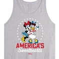 thumbnail image 2 of Disney - Americana - Americas Sweethearts - Men's Jersey Tank Top, 2 of 4