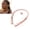 Rose Gold, variant on Agiufgs Retractable Bluetooth Headset 0.39, Cvc 8.0 Noise Cancelling Mic with Vibrating Call Alert, for Running Sports, Black
