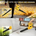 thumbnail image 5 of ZEGJAW Electric Leaf Blower Corded, 7-AMP Leaf Blowers, 155MPH/350CFM Small Handheld Lawn Blower Lightweight & Portable for Lawn Care, 5 of 6
