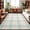 Beige, variant on Pink Line Plaid Washable Round Area Rug 3 ft, Vintage Boho Checkered Texture Soft Non Slip Rugs Stain Repellent Indoor Felt Carpet for Living Dining Room Bedroom Home Office