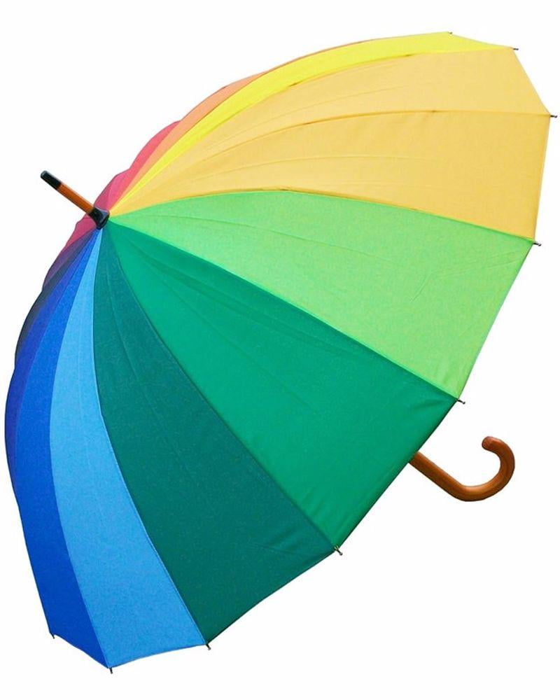 RainStoppers Rain/Sun UV Fashion 48" Arc Pink Rose Print Auto-Open Umbrella 