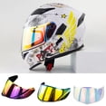 thumbnail image 4 of HEVIRGO Motorcycle Helmet Lens Good Toughness UV Protection PC Motorcycle Helmet Visor Lens for K1 K3SV K5 Motorcycle Helmet, 4 of 10