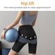 thumbnail image 2 of Pantalones Cortos Para Mujer, Pantalones Cortos De Cintura Alta Para Yoga, Pantalones Cortos Para Correr, Pantalones Cortos Con Realce De Cadera, Mallas Cortas Yuarrent OD016205-22, 2 of 6
